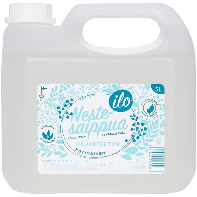 Жидкое мыло Ilo 3 л без отдушки