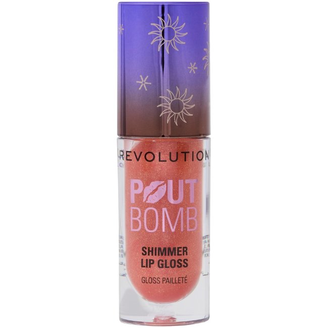 Блеск для губ с шиммером Makeup Revolution Sunset Pout Bomb 4,5 мл orange sunset