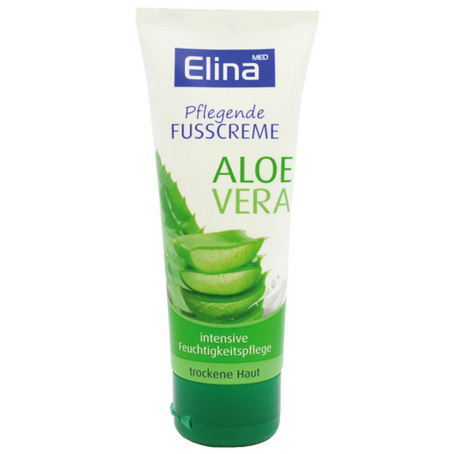 Крем для ног Aloe Vera Elina 75 мл Крем для ног Aloe Vera Elina 75 мл