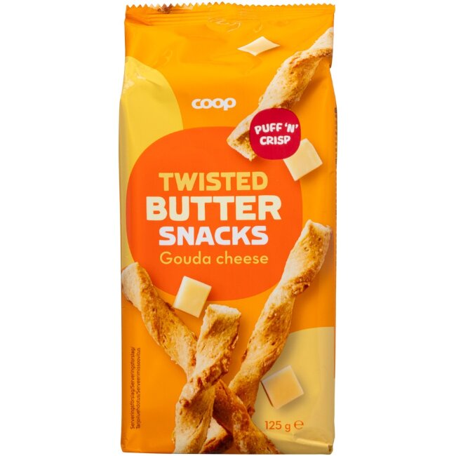 Хлебные палочки с сыром Twist Coop 125 гр