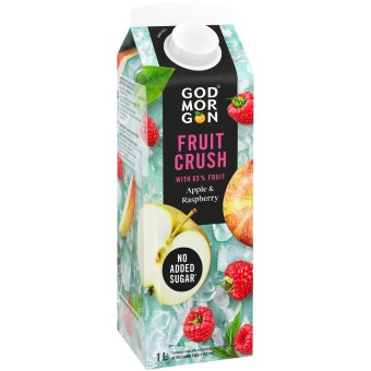 Напиток с яблоком и малиной God Morgon Fruit Crush 1 л Напиток с яблоком и малиной God Morgon Fruit Crush 1 л