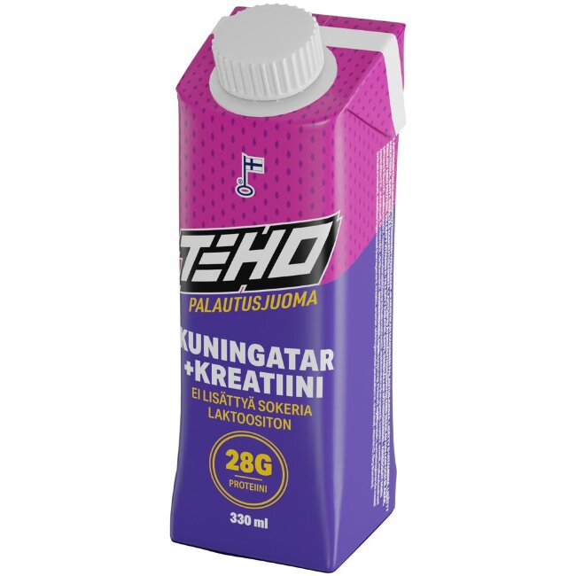 Восстановительный напиток TEHO Kuningatar + Kreatiini без добавления сахара 0,33 л