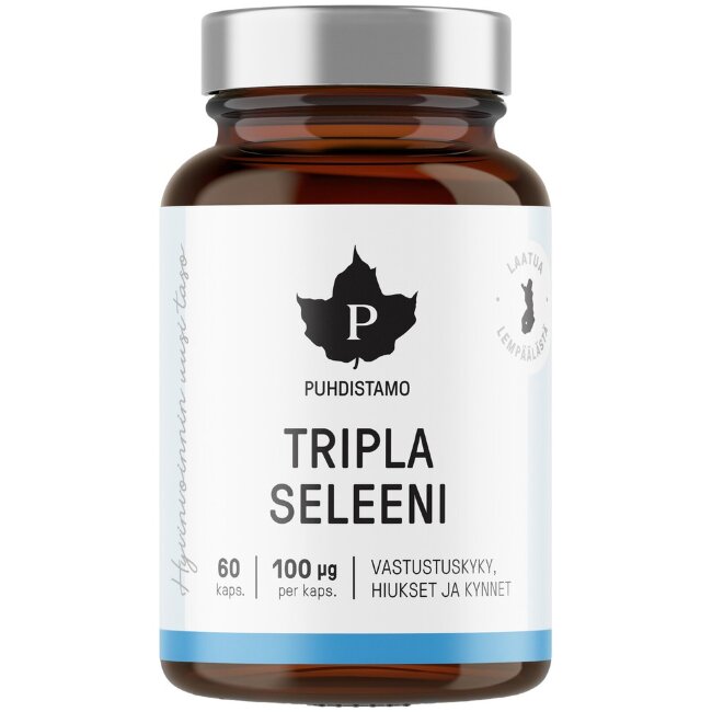 Капсулы Puhdistamo Tripla Seleeni 60 шт Капсулы Puhdistamo Tripla Seleeni 60 шт