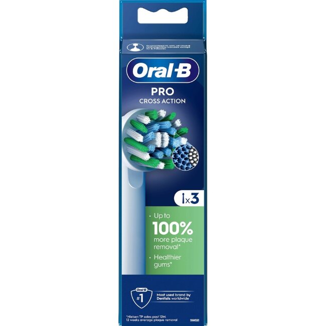 сменные насадки Oral-B PRO Cross Action 3 шт