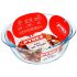 Стеклянная форма для духовки Pyrex для аэрогриля круглая 1 л Стеклянная форма для духовки Pyrex для аэрогриля круглая 1 л