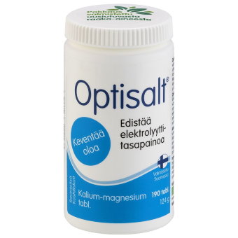 Витамины Optisalt с Калием и Магнием 190 таблеток Hankintatukku Витамины Optisalt с Калием и Магнием 190 таблеток Hankintatukku
