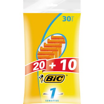 Бритвенные станки BIC Sensitive1, 30 шт Бритвенные станки BIC Sensitive1, 30 шт