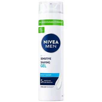 Гель для бритья NIVEA MEN Sensitive 200 мл Гель для бритья NIVEA MEN Sensitive 200 мл