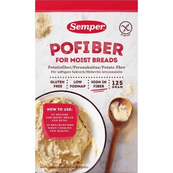 Мука из картофельных волокон Semper 125 гр Мука из картофельных волокон Semper 125 гр