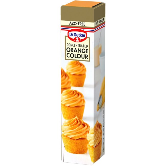 Пищевой гель Dr.Oetker (оранжевый) 15 гр
