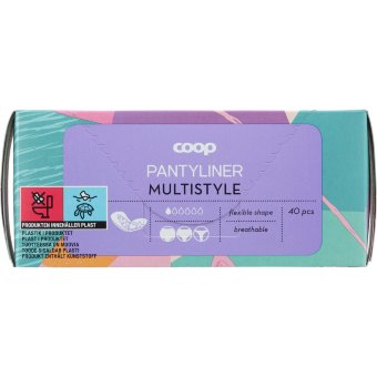 Ультратонкие ежедневные прокладки Coop multistyle 40 шт/уп Ультратонкие ежедневные прокладки Coop multistyle 40 шт/уп