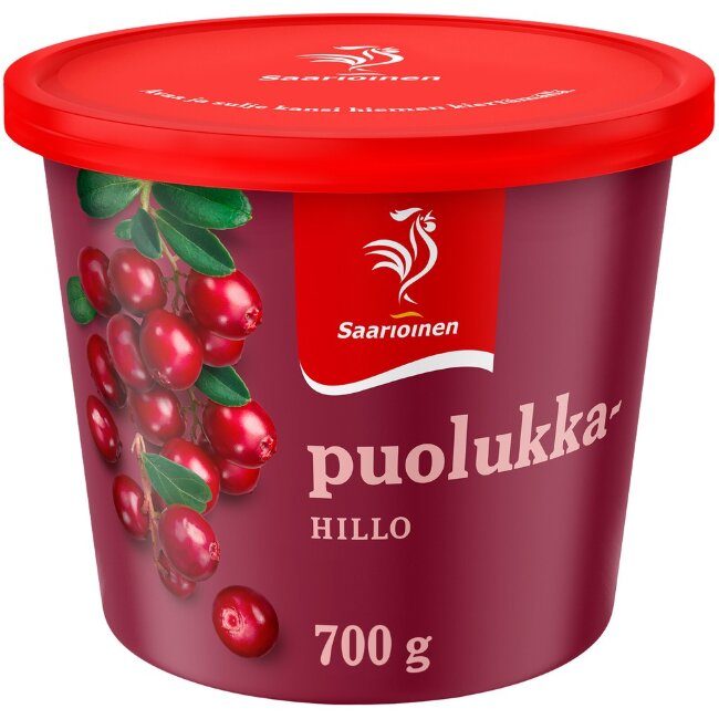 Клюквенный джем Saarioinen 700 гр