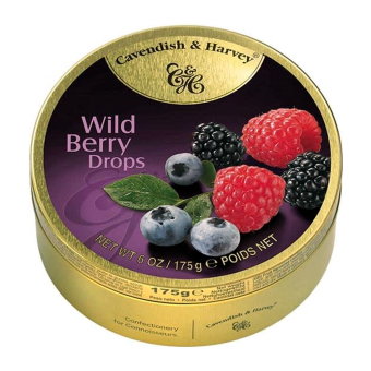 Леденцы (лесные ягоды) Cavendish & Harvey 175 гр