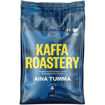 Кофе зерновой Kaffa Roastery Aina темный 250 гр