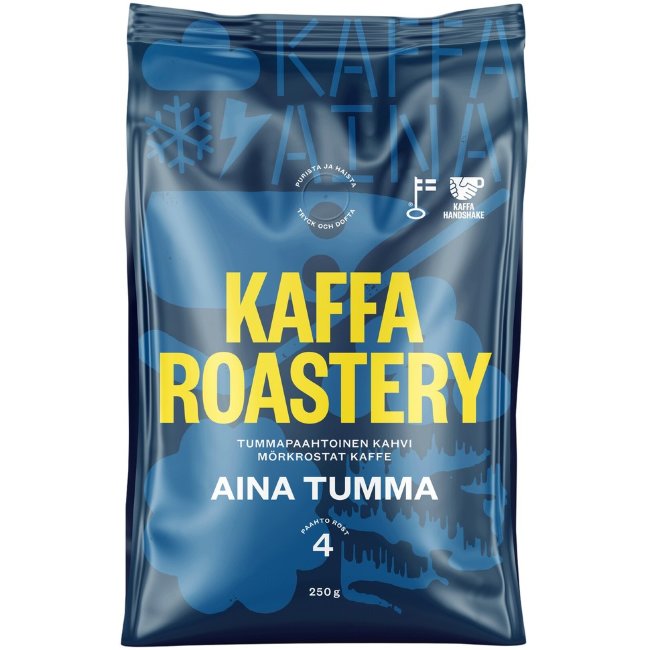 Кофе зерновой Kaffa Roastery Aina темный 250 гр Кофе зерновой Kaffa Roastery Aina темный 250 гр