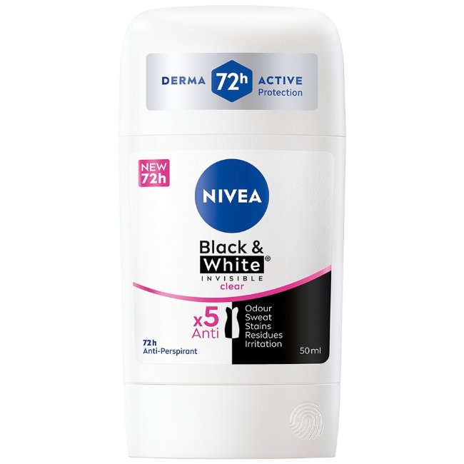 Антиперспирант в стике NIVEA Black & White Invisible Original 50 мл
