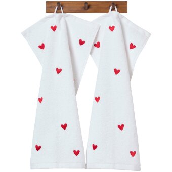 Ручные полотенца Åhléns Home Valentines 30x50 см (уп 2 шт)