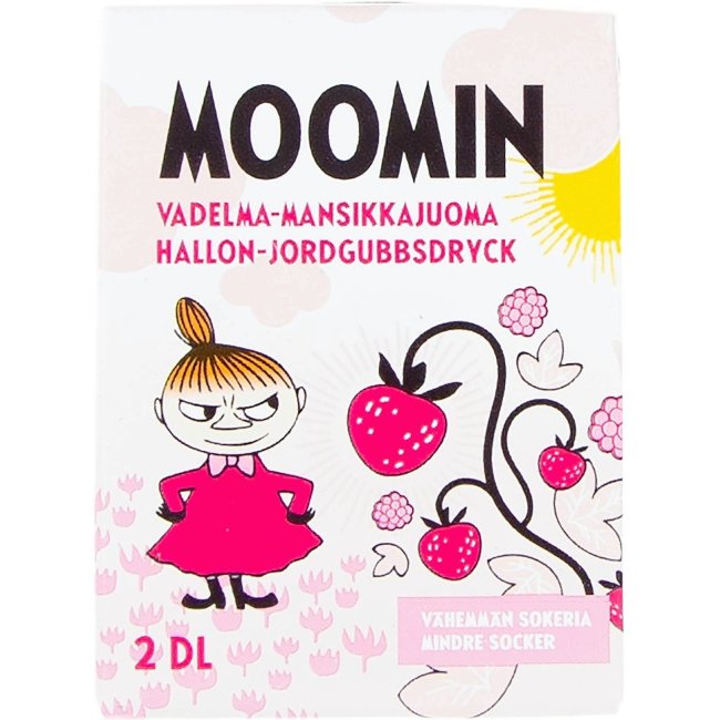 Сок (малина, клубника) Moomin 200 мл