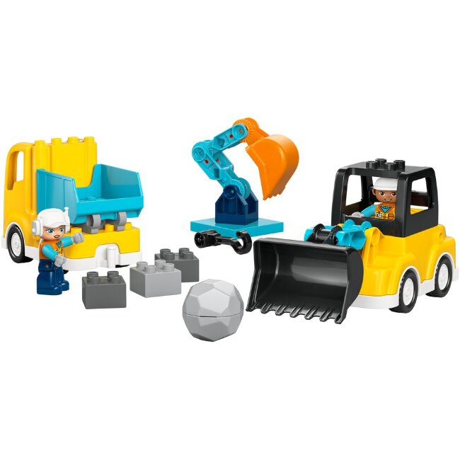 Игровой набор LEGO® DUPLO Town 10475 Строительная техника 3в1