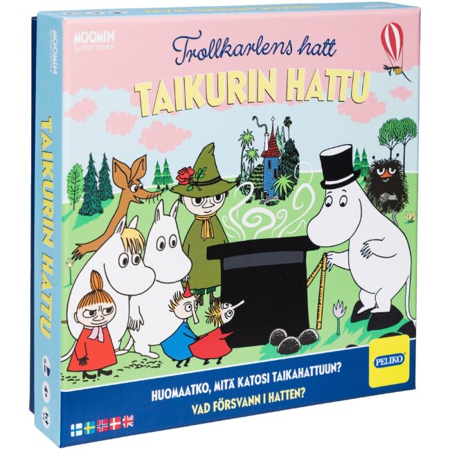 Настольная игра Peliko Mumin — шляпа волшебника Настольная игра Peliko Mumin — шляпа волшебника