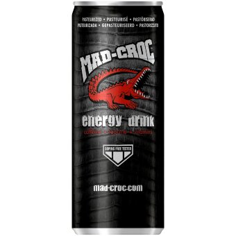 Энергетический напиток Mad Croc 0,250 л (ж/б)