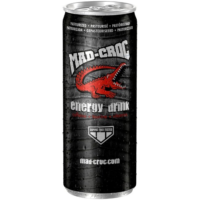 Энергетический напиток Mad Croc 0,250 л (ж/б)