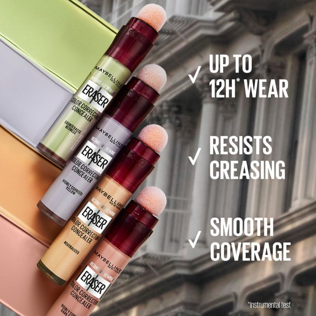 Корректор цвета Maybelline New York Instant Anti Age Eraser 06 yellow 6,8 мл