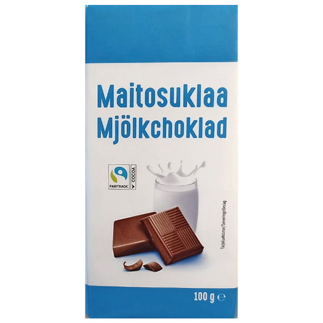 Шоколад Maitosuklaa ( молочный ) 100 гр Шоколад Maitosuklaa ( молочный ) 100 гр