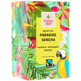 Зеленый ароматизированный чай Forsman tea Paradise Sencha (уп 20 шт) 40 гр Зеленый ароматизированный чай Forsman tea Paradise Sencha (уп 20 шт) 40 гр