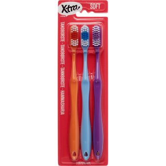 Набор зубных щеток (мягкие) Xtra Soft Toothbrush 3 шт Набор зубных щеток (мягкие) Xtra Soft Toothbrush 3 шт