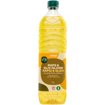 Смесь рапсового и оливкового масел Coop 1 л Смесь рапсового и оливкового масел Coop 1 л