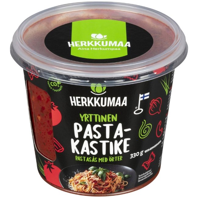 Паста- соус Herkkumaa травяной 330 гр Паста- соус Herkkumaa травяной 330 гр