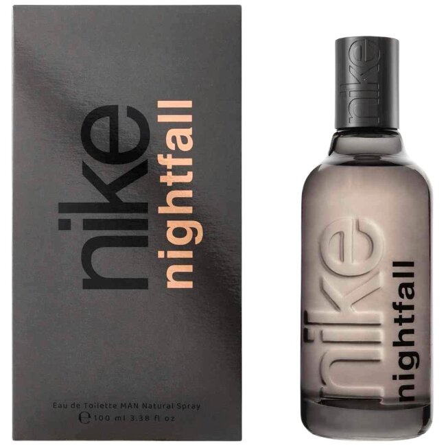 Туалетная вода Nike Nightfall Man EdT NS 100 мл — это больше, чем просто аромат, это момент, когда свет и тень встречаются и все приобретает новую интенсивность.