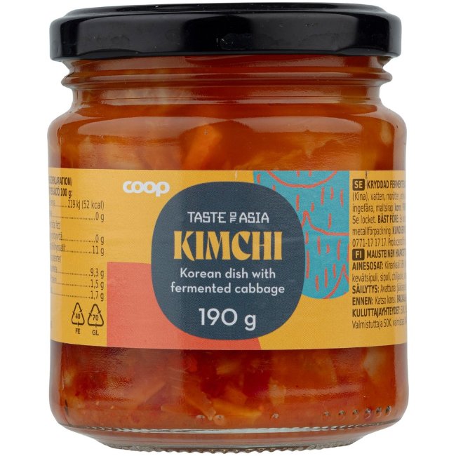 Кимчи Coop Taste of Asia 190 гр