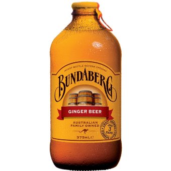 Имбирный безалкогольный напиток Bundaberg 0% 375 мл ст/бутылка