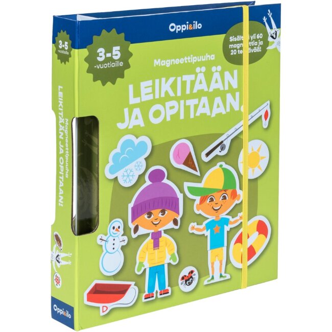 Магнитная игра Oppi&ilo играем и учимся! 3-5 лет Магнитная игра Oppi&ilo играем и учимся! 3-5 лет