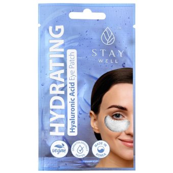 Увлажняющие патчи для глаз Stay well с гиалуроновой кислотой Увлажняющие патчи для глаз Stay well с гиалуроновой кислотой