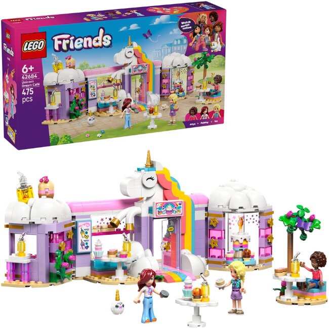 Игровой набор LEGO® Friends 42684 единорожное кафе мечты