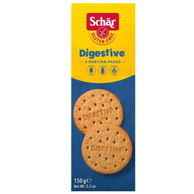 Печенье Schar "Digestive" без глютена 150 гр