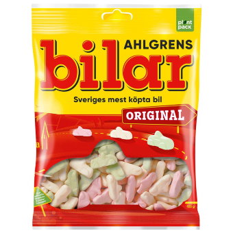 Зефирные конфеты-машинки Ahlgrens Bilar Original 125 гр Зефирные конфеты-машинки Ahlgrens Bilar Original 125 гр