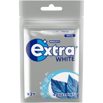 Жевательная резинка Extra White Sweet Mint 29 гр Жевательная резинка Extra White Sweet Mint 29 гр