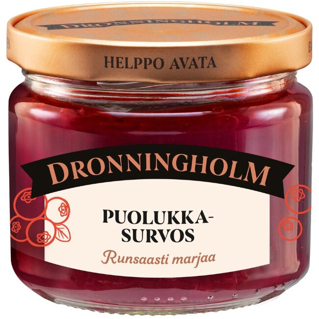 Клюквенное пюре Dronningholm 280 гр