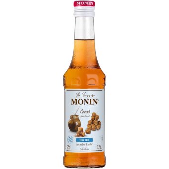 Сироп для напитков MONIN без сахара карамельный 25 кл