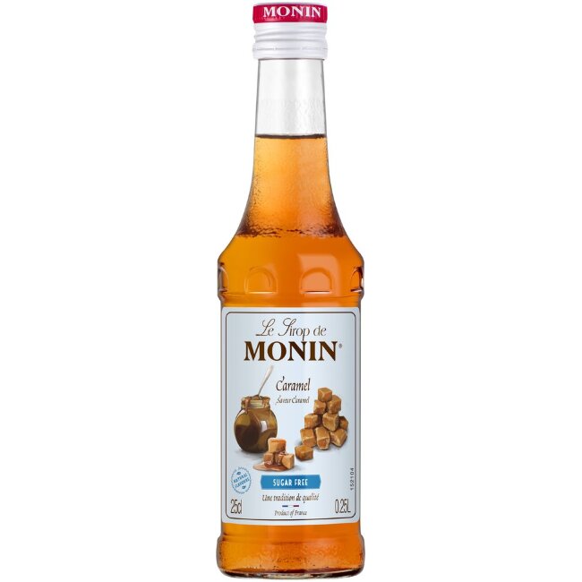 Сироп для напитков MONIN без сахара карамельный 25 кл