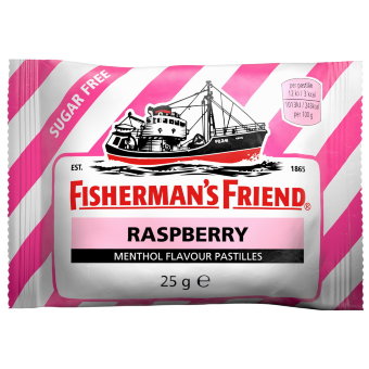 Малиновые пастилки от укачивания без сахара Fisherman's Friend 25 гр (цена по акции) Малиновые пастилки от укачивания без сахара Fisherman's Friend 25 гр (цена по акции)