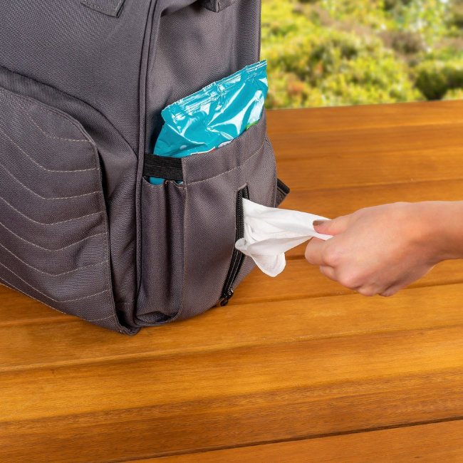 Экологичный рюкзак для ухода за младенцем Reer с пеленальным ковриком Экологичный рюкзак для ухода за младенцем Reer с пеленальным ковриком