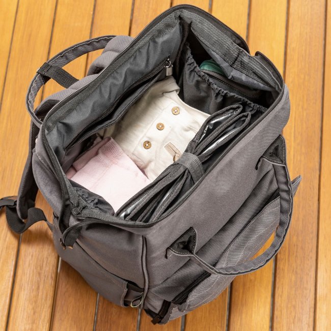 Экологичный рюкзак для ухода за младенцем Reer с пеленальным ковриком Экологичный рюкзак для ухода за младенцем Reer с пеленальным ковриком