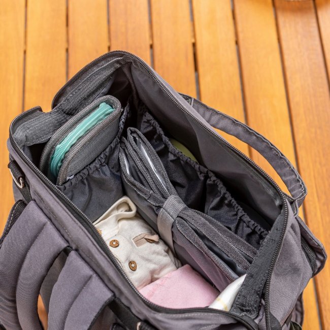 Экологичный рюкзак для ухода за младенцем Reer с пеленальным ковриком Экологичный рюкзак для ухода за младенцем Reer с пеленальным ковриком