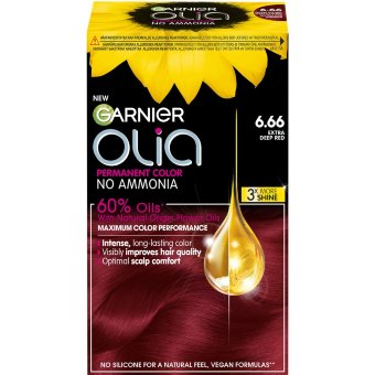 Стойкая краска для волос Garnier Olia 6.66 кармин 174 мл Стойкая краска для волос Garnier Olia 6.66 кармин 174 мл