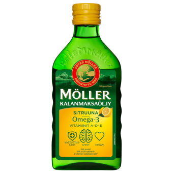 Рыбий жир Омега-3 с лимоном Moller Omega-3 250 мл Рыбий жир Омега-3 с лимоном Moller Omega-3 250 мл